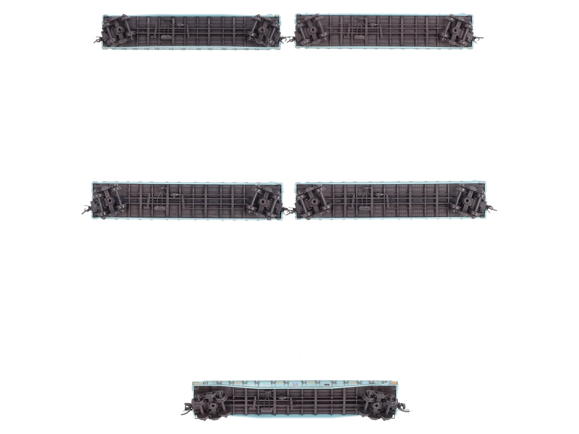 Micro-Trains 99302170 N Union Pacific Weathered Concreate Tie Loader (Set of 5)