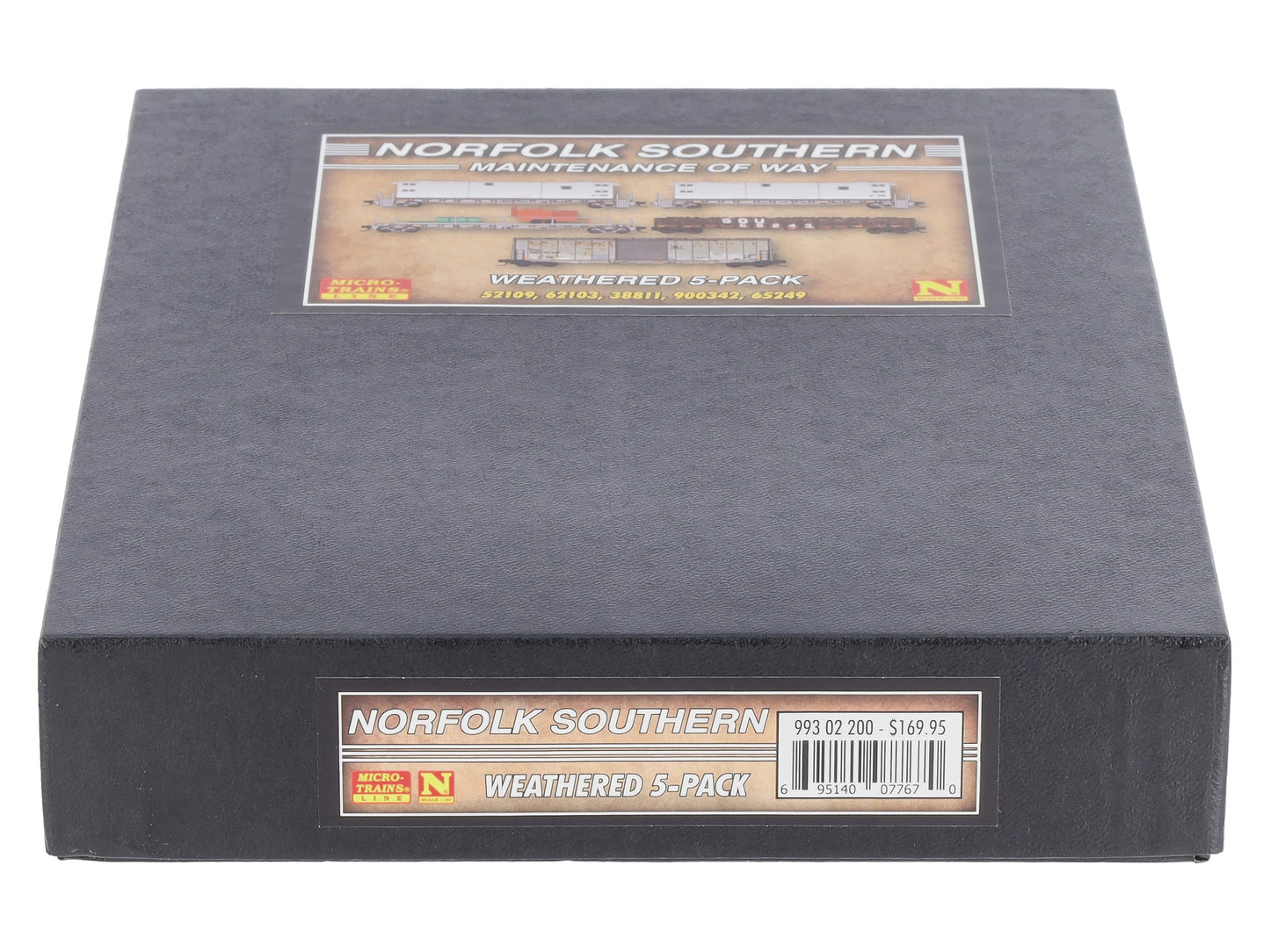 Micro-Trains 99302200 N Norfolk Southern Weathered Freight Train Set (Set of 5)