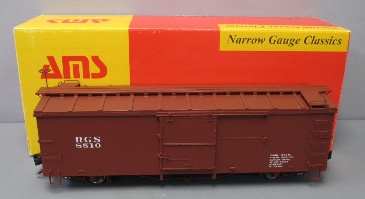 Accucraft AM2201-20 1:20.3 Rio Grande Southern Box Car #8510