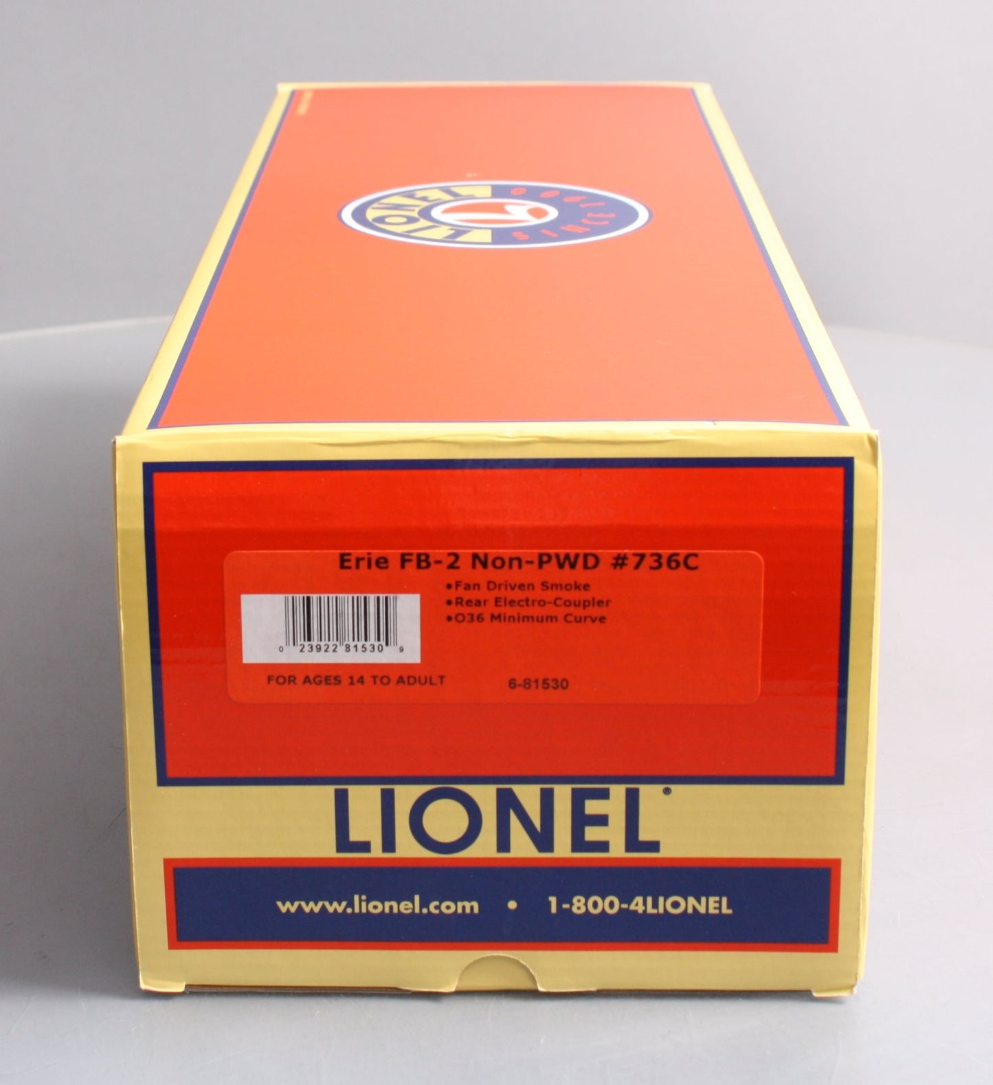 Lionel 6-81530 Erie Non-Powered FB-2 Diesel Locomotive #736C with Legacy