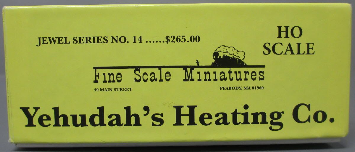 Fine Scale Miniatures Jewel Series No. 14 Yehudah Heating Co.