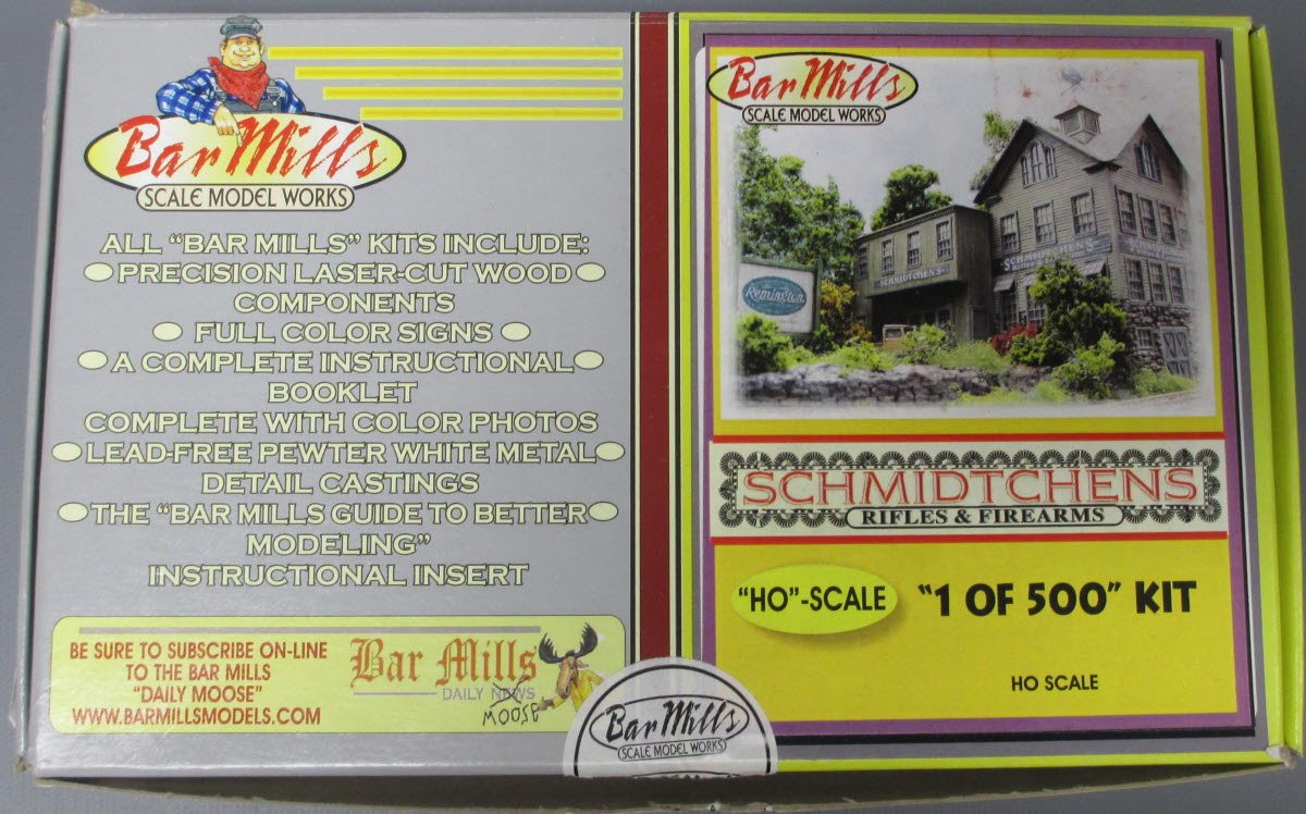 Bar Mills HO Schmidtchens Rifles and Firearms Model Building Kit