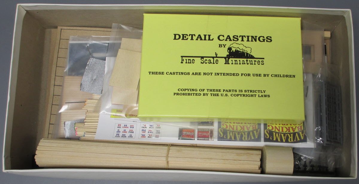 Fine Scale Miniatures HO Jewel Series No.10 Avram's Banking Co. Craftsman Kit