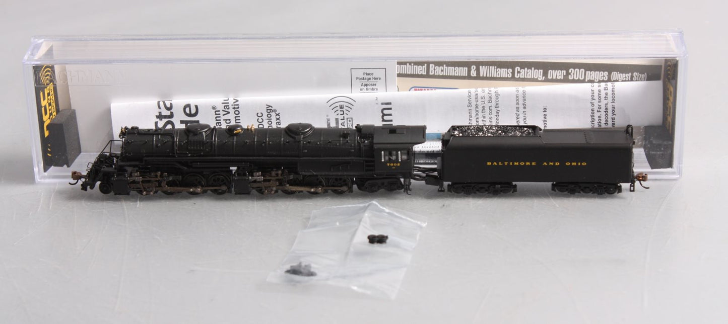 Bachmann 80851 N Baltimore & Ohio EM-1 2-8-8-4 Steam Locomotive DCC Sound #7602