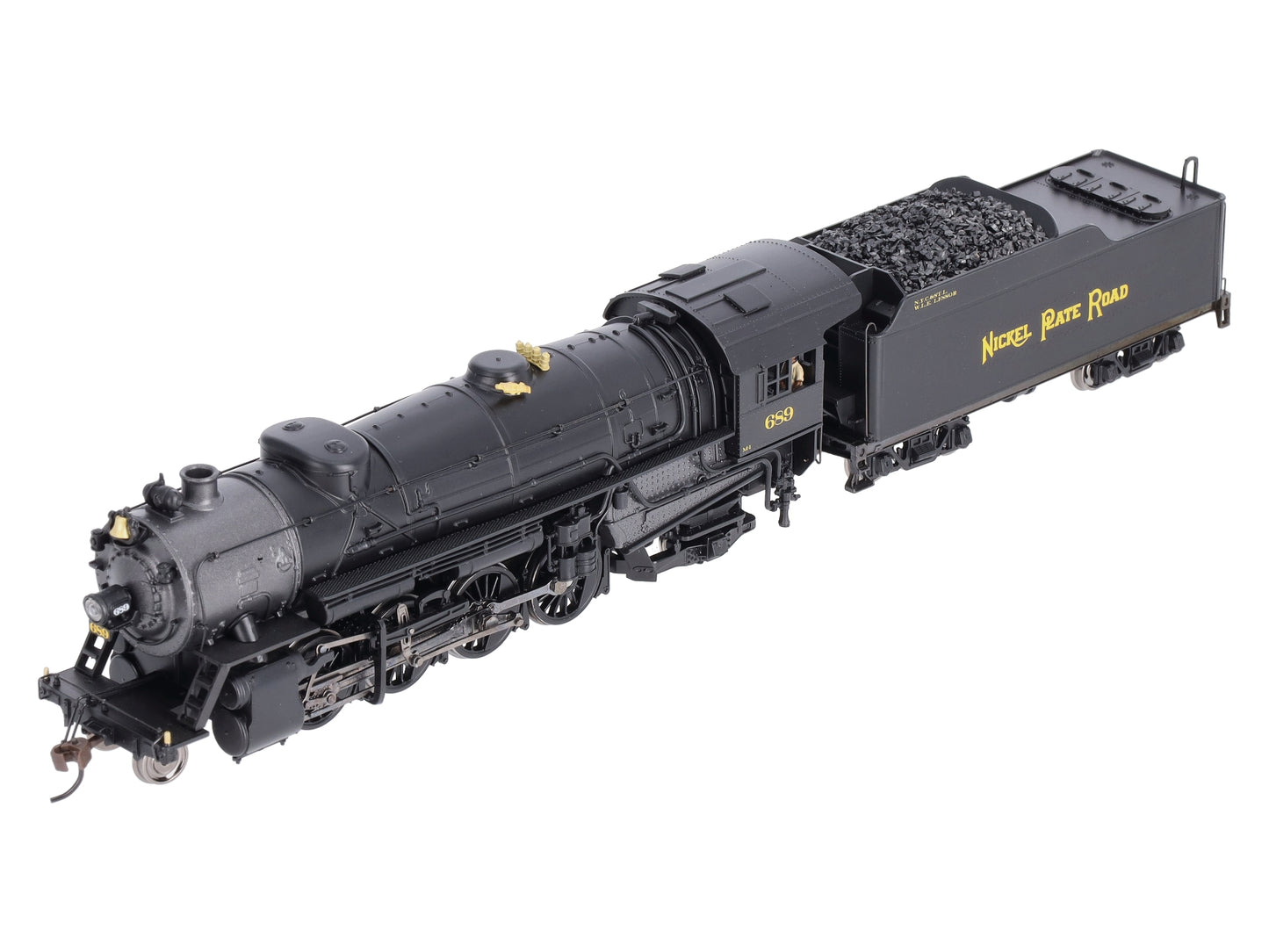 Broadway Limited 2158 HO USRA 2-8-2 Heavy Mikado Steam Locomotive & Tender #689