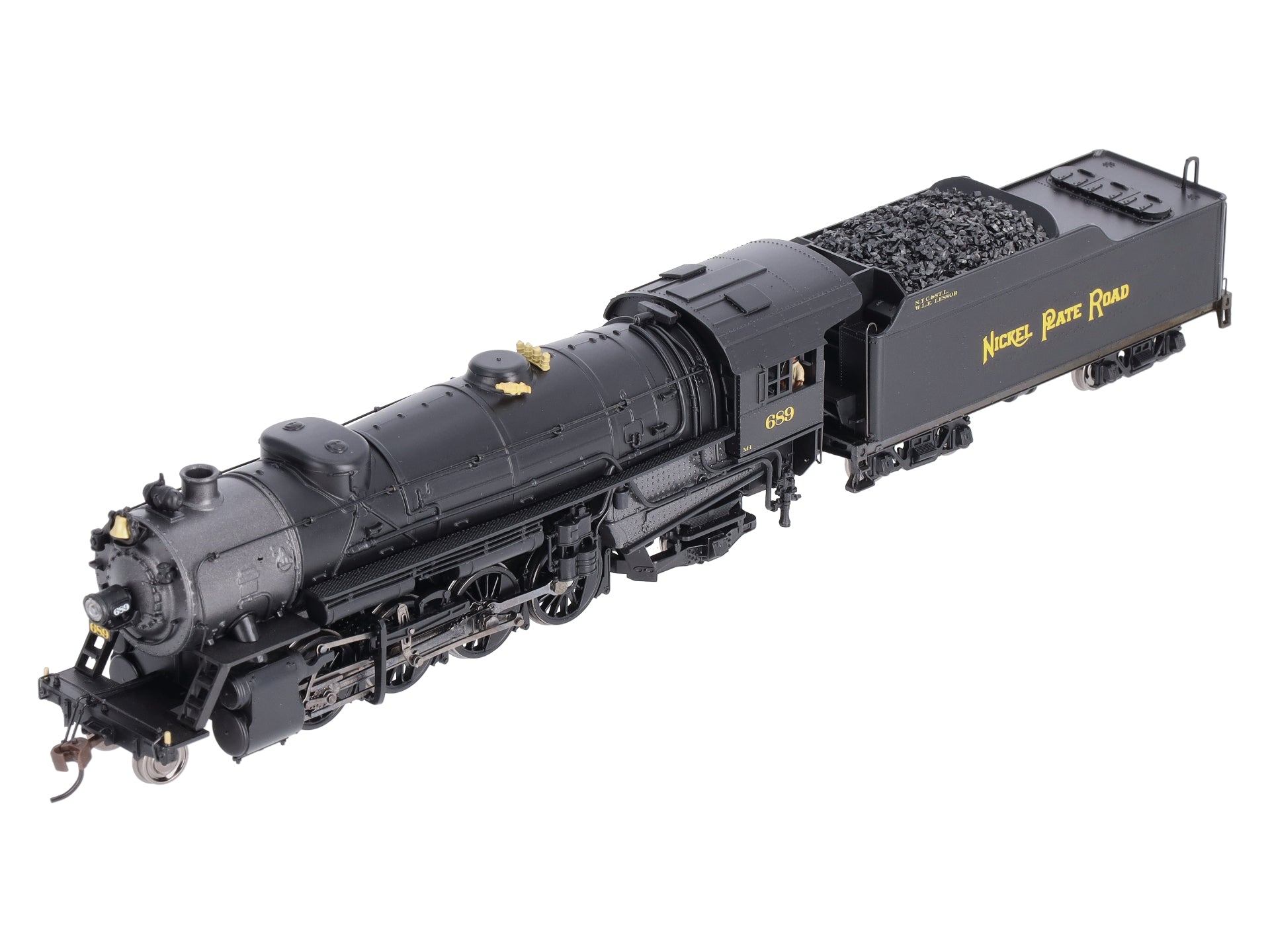 Broadway Limited 2158 HO USRA 2-8-2 Heavy Mikado Steam Locomotive & Tender #689