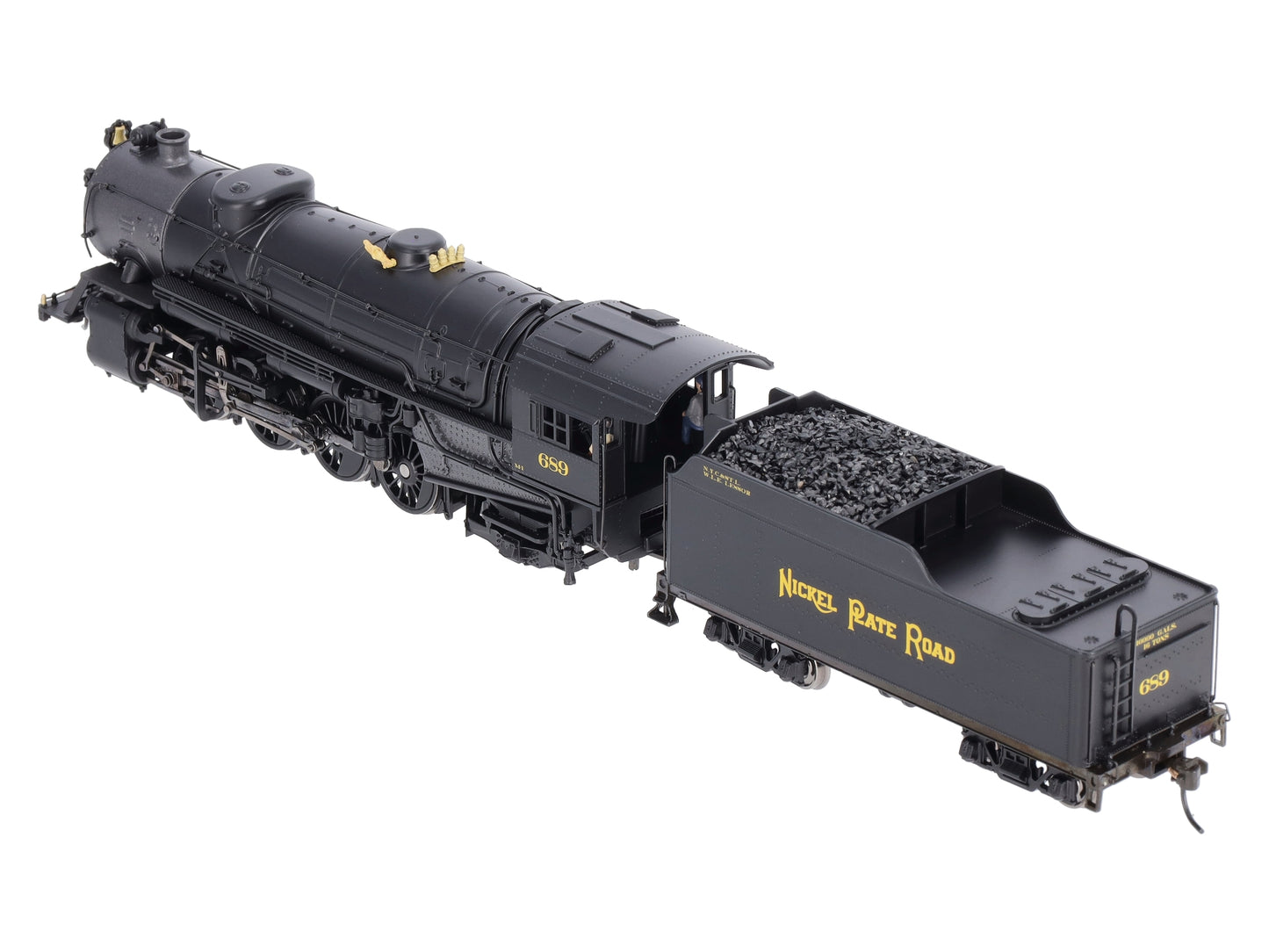 Broadway Limited 2158 HO USRA 2-8-2 Heavy Mikado Steam Locomotive & Tender #689