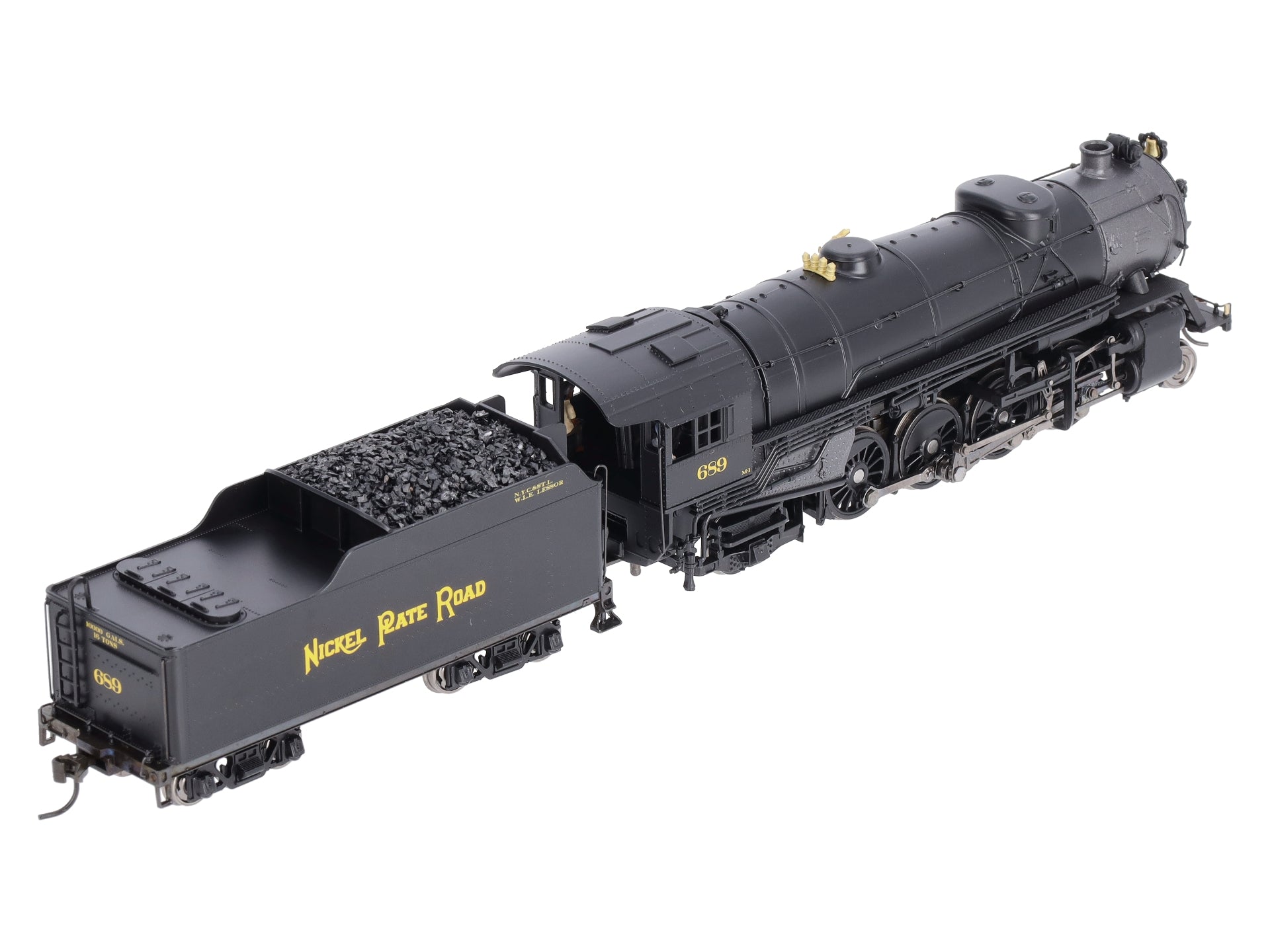 Broadway Limited 2158 HO USRA 2-8-2 Heavy Mikado Steam Locomotive & Tender #689