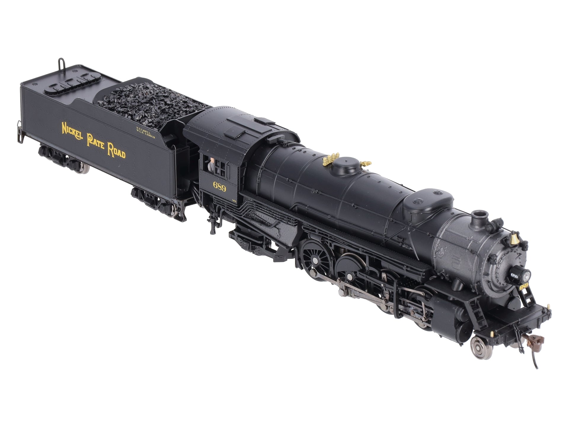 Broadway Limited 2158 HO USRA 2-8-2 Heavy Mikado Steam Locomotive & Tender #689