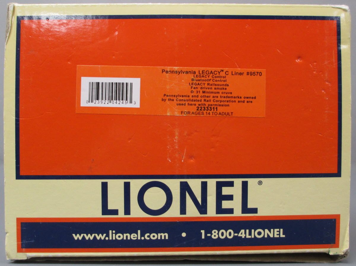 Lionel 2233311 O Pennsylvania Legacy C-Liner Diesel Locomotive #9570