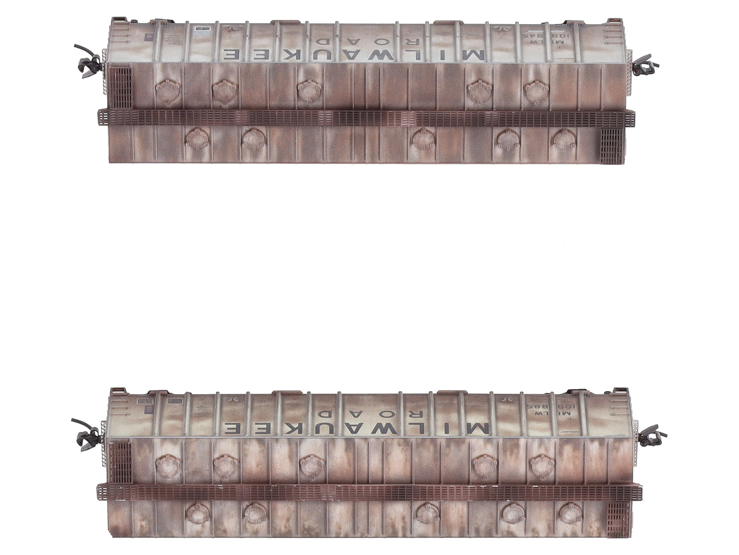 Micro-Trains 98305024 N Milwaukee Weathered 50' Hopper (Set of 2)