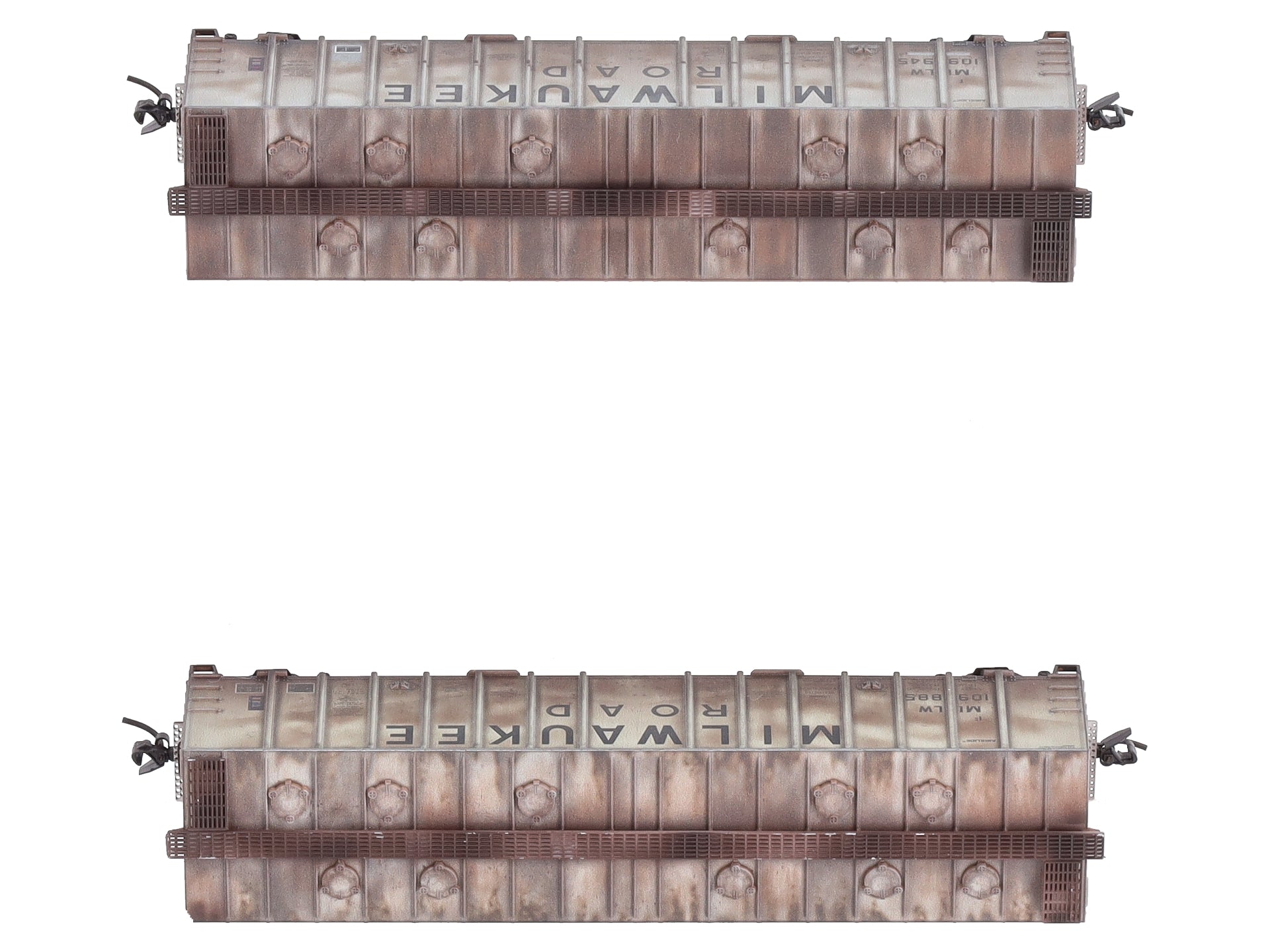 Micro-Trains 98305024 N Milwaukee Weathered 50' Hopper (Set of 2)