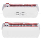 Lionel 6-38203 O-27 Holly Jolly Power & Trailer Trolley Set