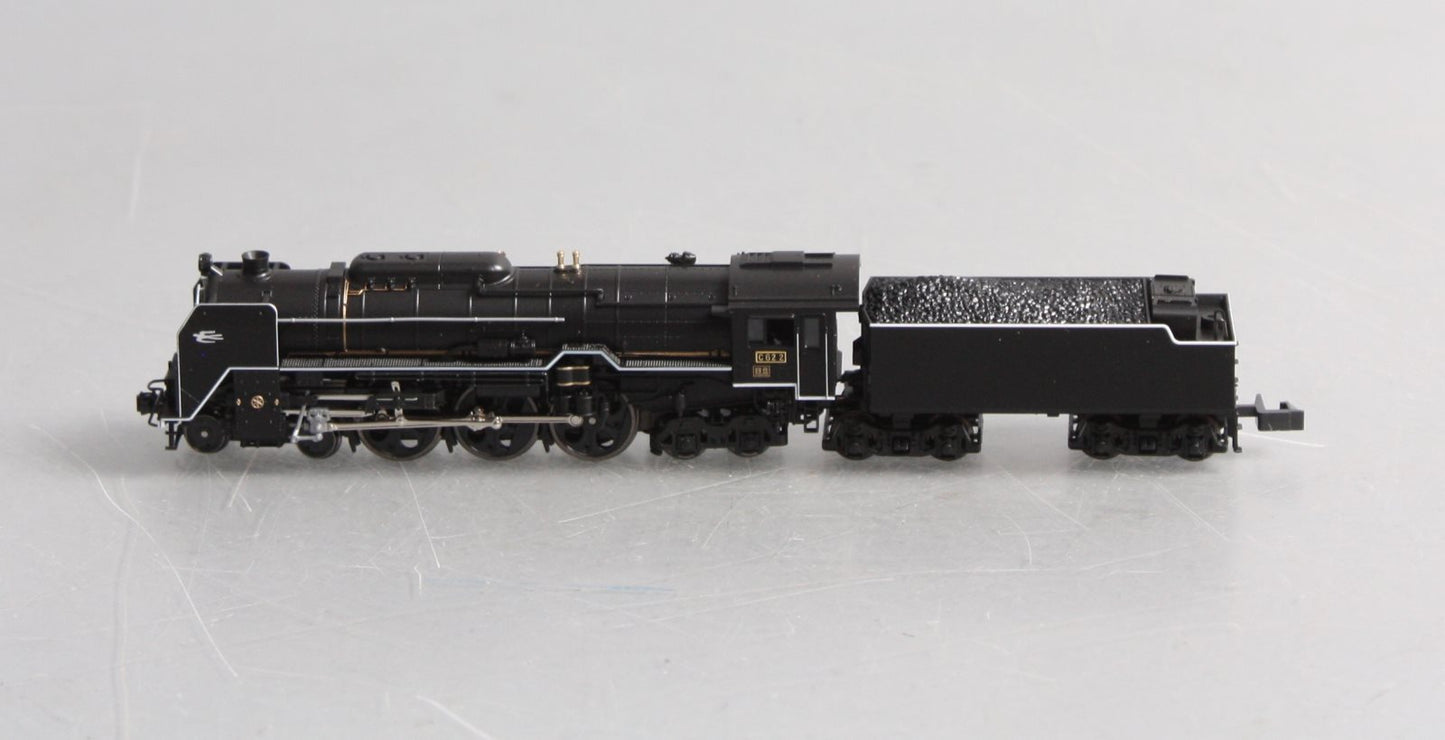 Kato 2017-8 N Tokaido Line Steam Locomotive & Tender # C622