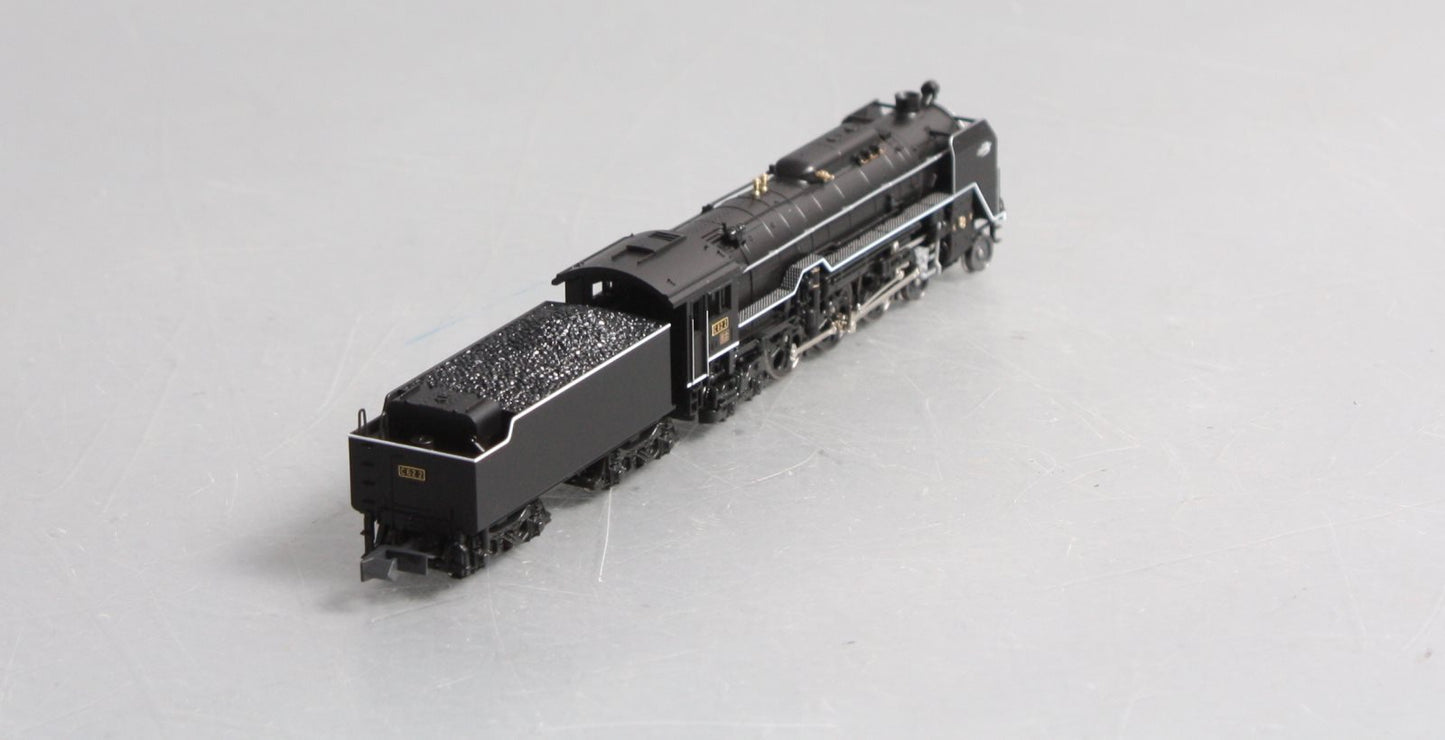 Kato 2017-8 N Tokaido Line Steam Locomotive & Tender # C622