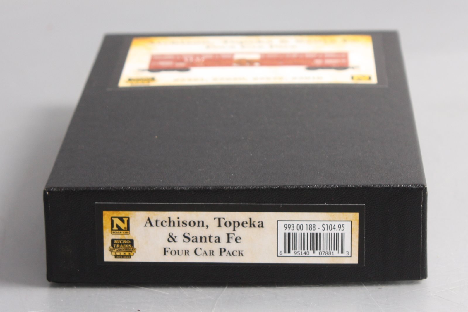 Micro-Trains 99300188 HO Atchison Topeka Santa Fe 40' Stock Car (Pack of 4)