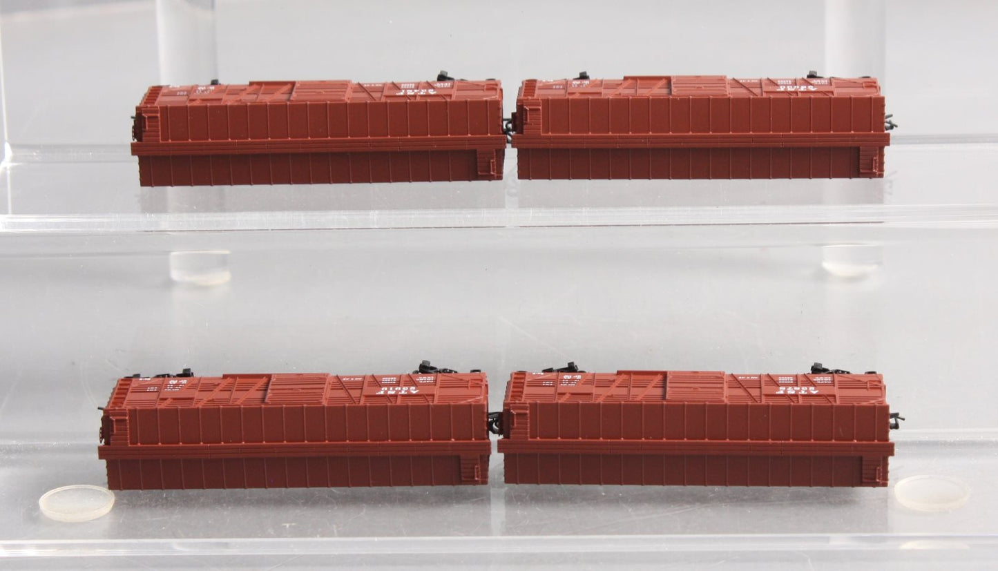 Micro-Trains 99300188 HO Atchison Topeka Santa Fe 40' Stock Car (Pack of 4)