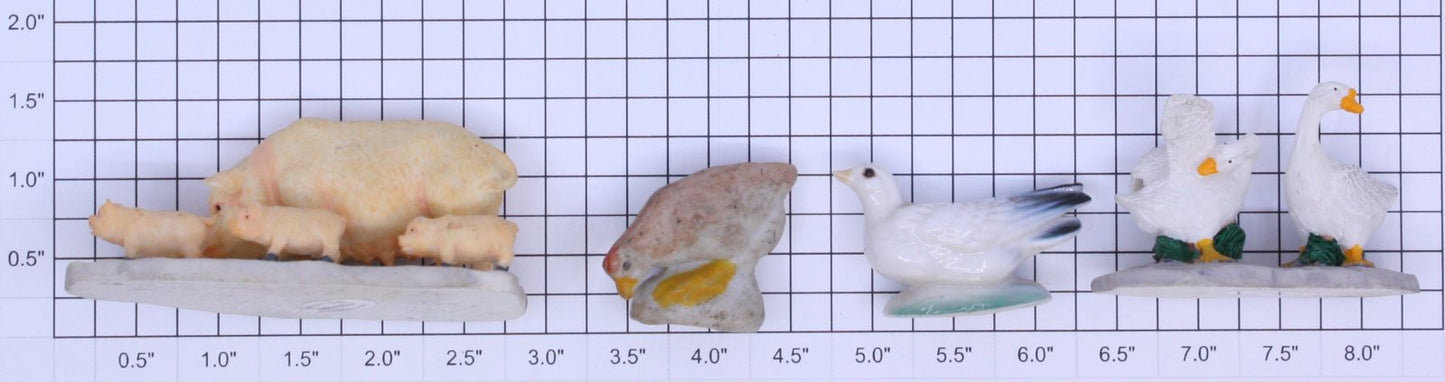 Acme 77-1230 Figure Assortment (Bag of 4)