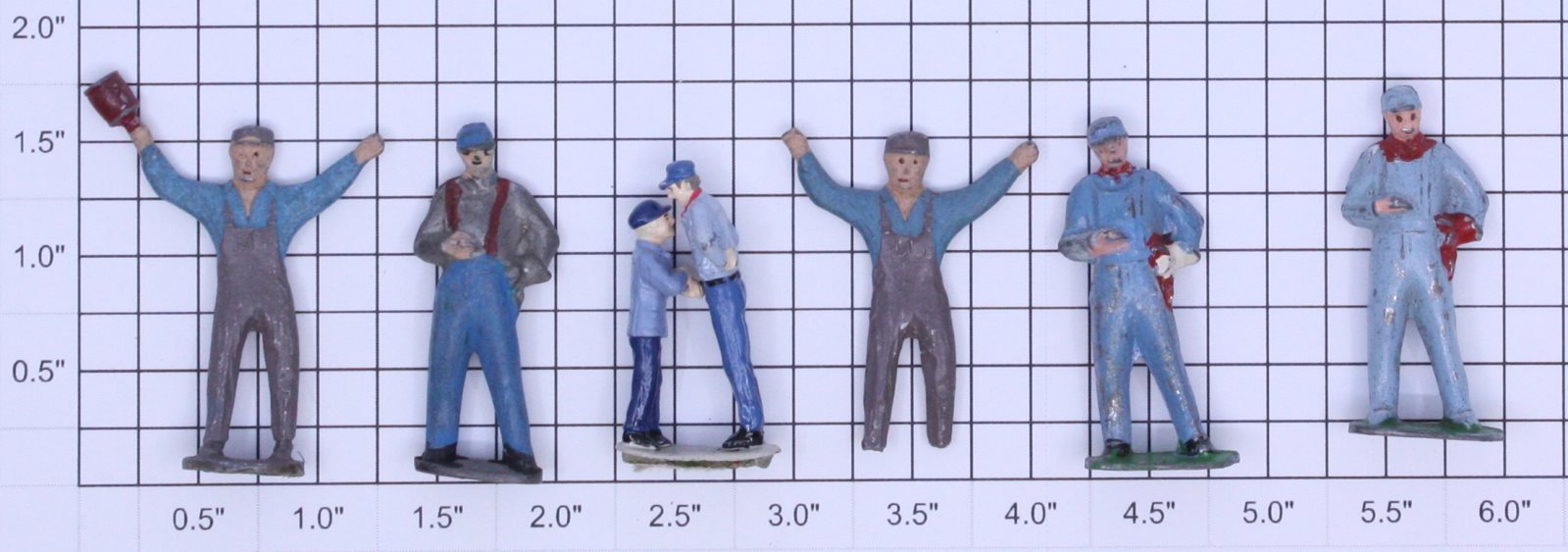 Acme 77-1238 Figure Assortment (Bag of 6)