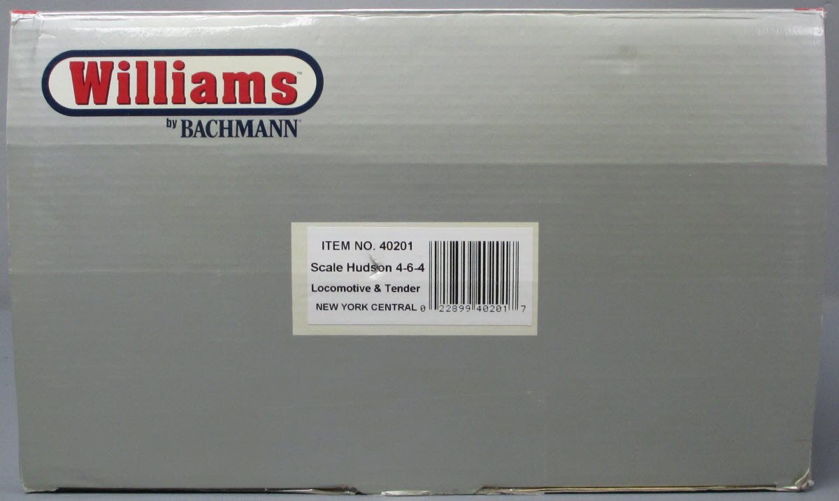 Williams 40201 4-6-4 Scale Hudson Steam Locomotive & Tender - Custom