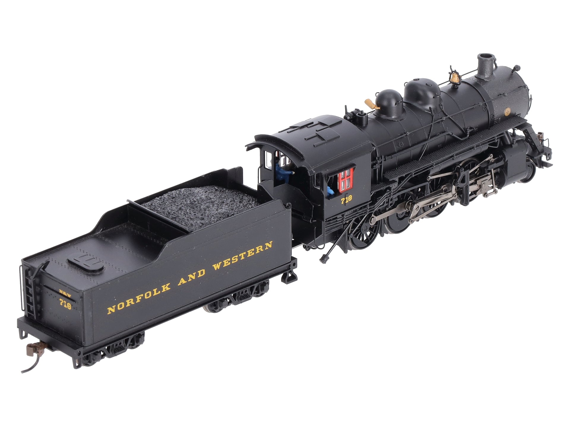 Bachmann 51318 HO Norfolk & Western 2-8-0 Consolidation Steam Loco w/DCC #718