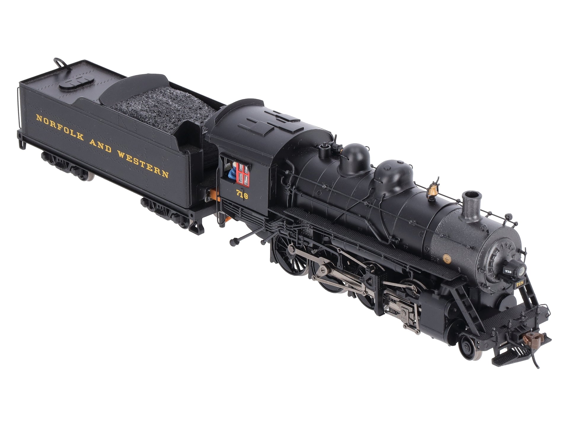BACHMANN NORFOLK & WESTERN CLASS J #610 Steam Locomotive