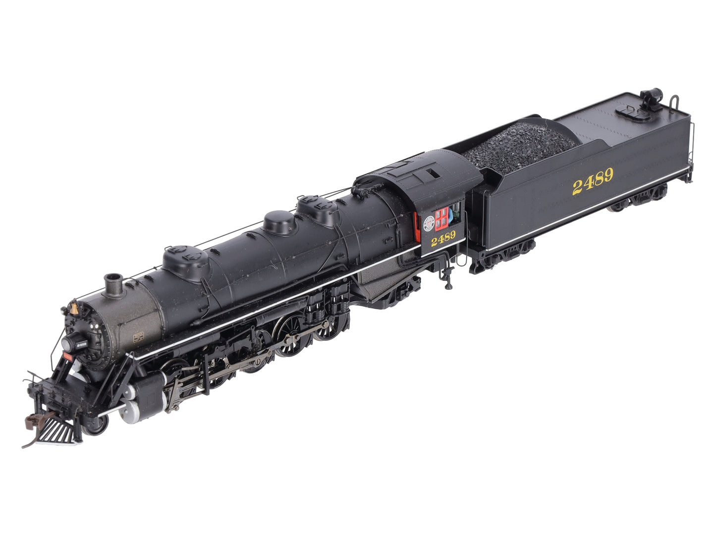 Bachmann 83804 HO Scale Seaboard USRA Light 2-10-2 Steam Locomotive #2489
