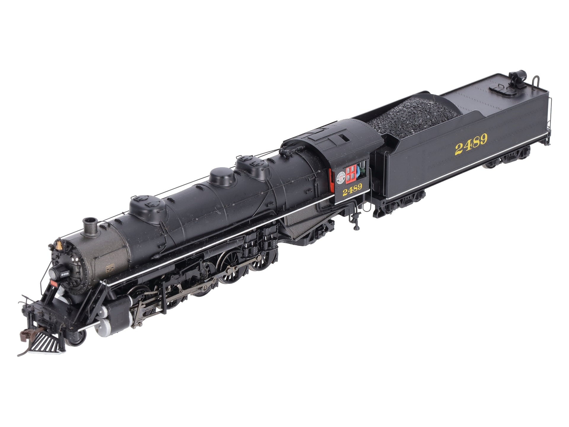 Bachmann 83804 HO Scale Seaboard USRA Light 2-10-2 Steam Locomotive #2489