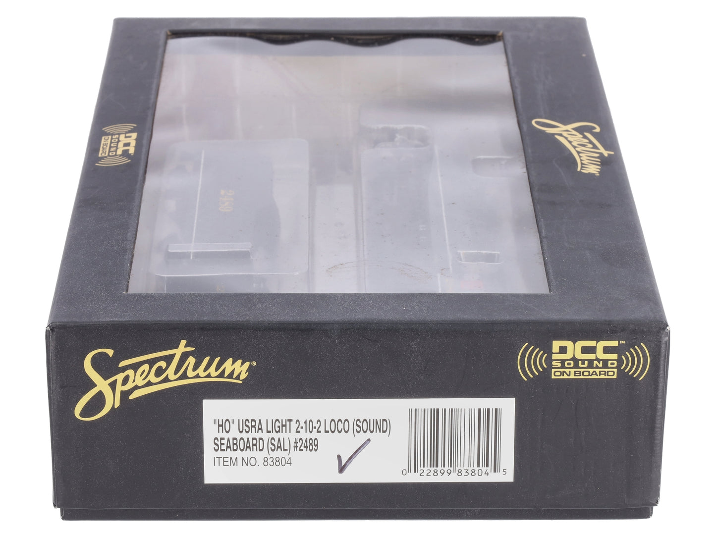 Bachmann 83804 HO Scale Seaboard USRA Light 2-10-2 Steam Locomotive #2489