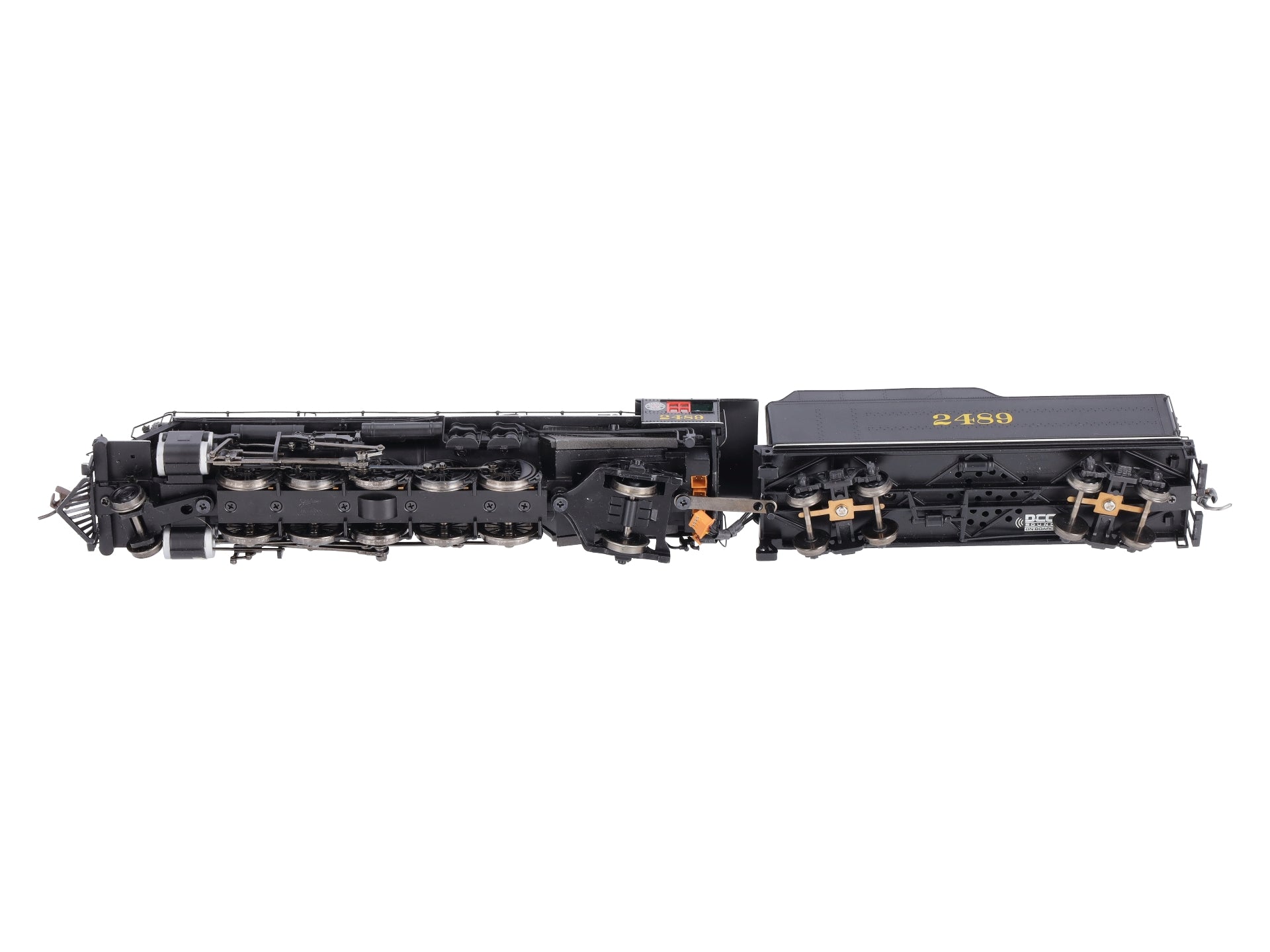 Bachmann 83804 HO Scale Seaboard USRA Light 2-10-2 Steam Locomotive #2489
