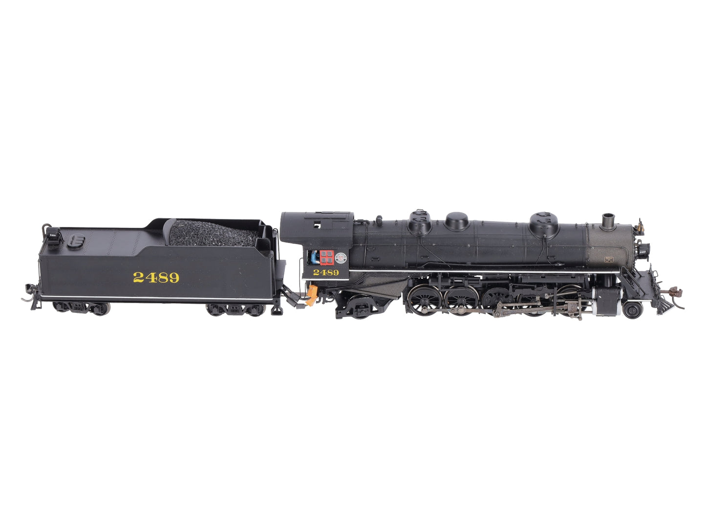 Bachmann 83804 HO Scale Seaboard USRA Light 2-10-2 Steam Locomotive #2489