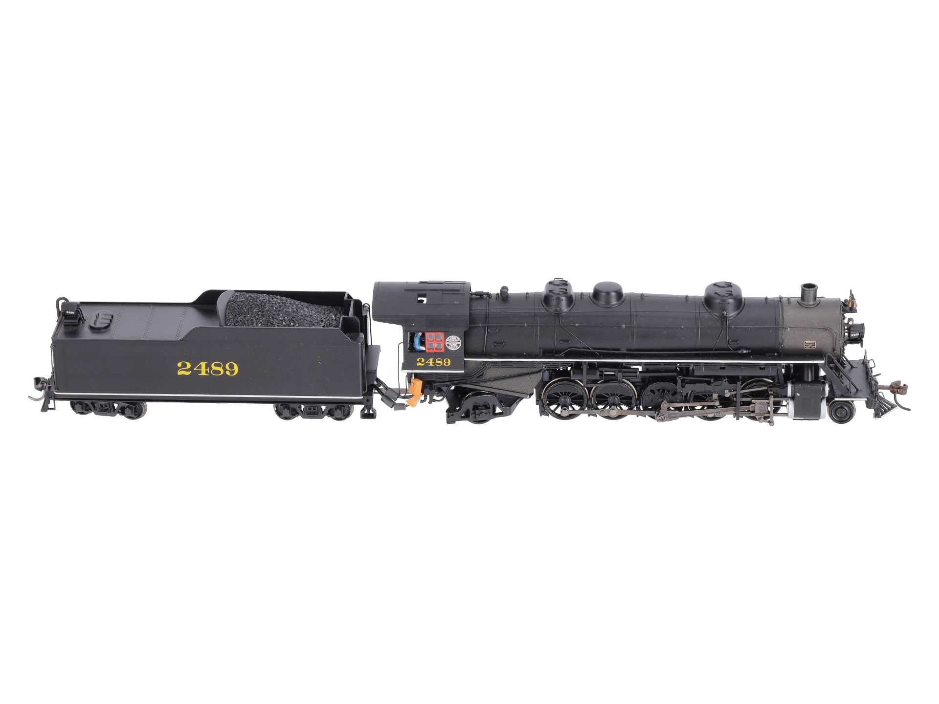 Bachmann 83804 HO Scale Seaboard USRA Light 2-10-2 Steam Locomotive #2489