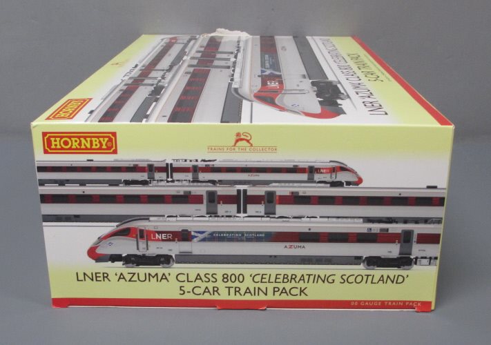 Hornby R3827 OO LNER Hitachi 800/1 Azuma Passenger Car Set