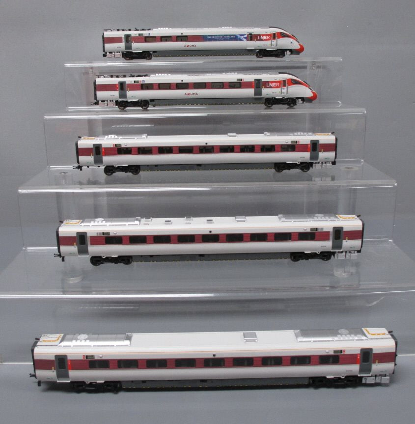 【時間指定不可】 Hitachi LNER OO R3827 Hornby 800/1 Set Car Passenger Azuma 鉄道模型