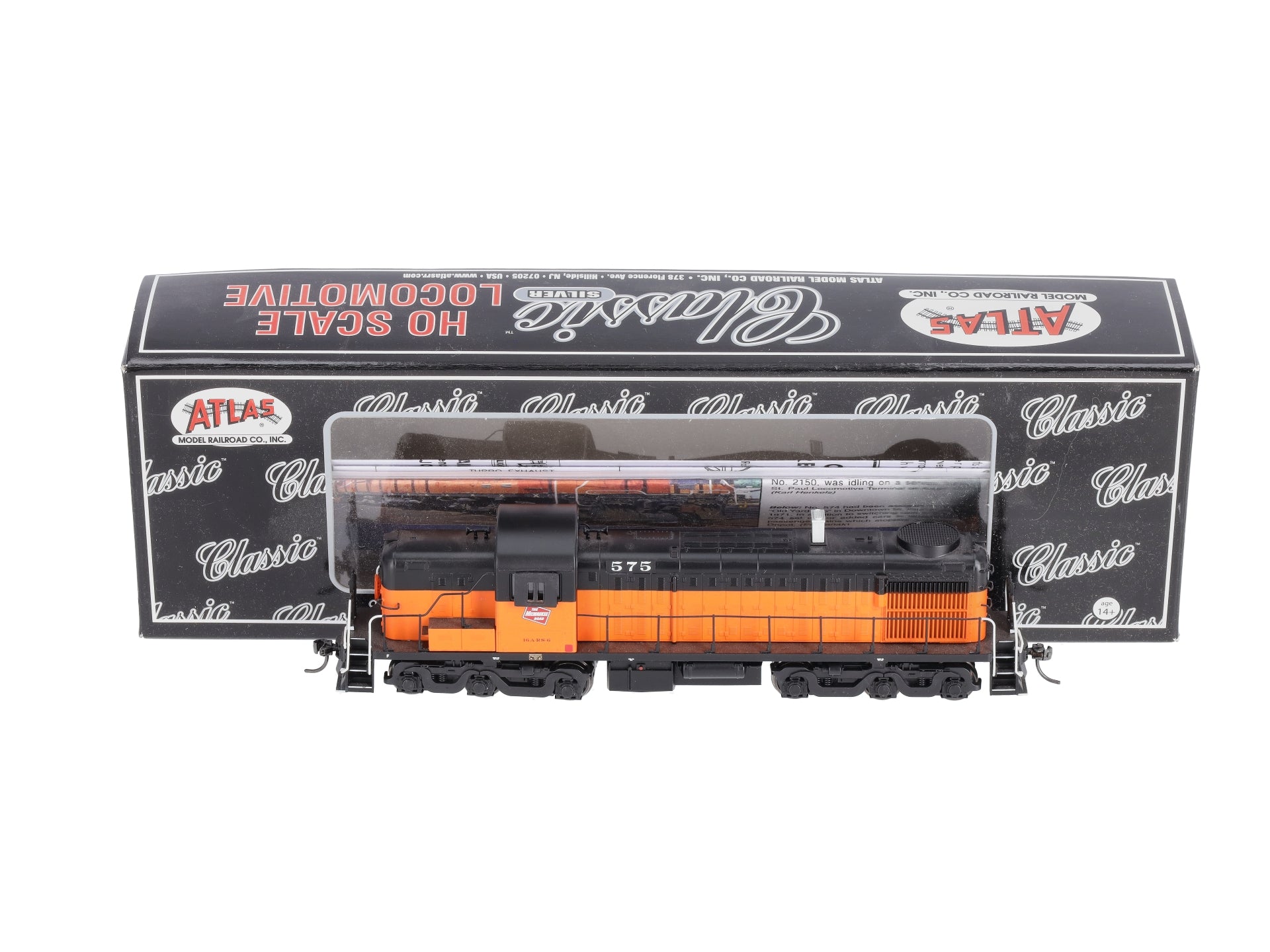 Atlas 10001949 HO Milwaukee Road Silver Series RSD-4/5 Locomotive #575