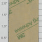 Noma 450-4 "Railway Express Agency" Light Green Door w/ Adhesive on Back