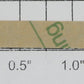 Noma 450-4 Dark Green Four Panel Window w/ Adhesive on Back