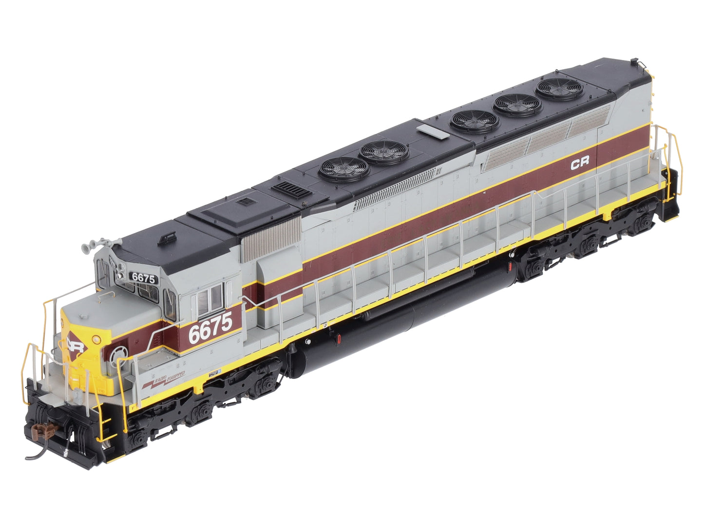 Athearn G63683 HO Conrail SDP45 Diesel Locomotive #6675 with DCC and Sound