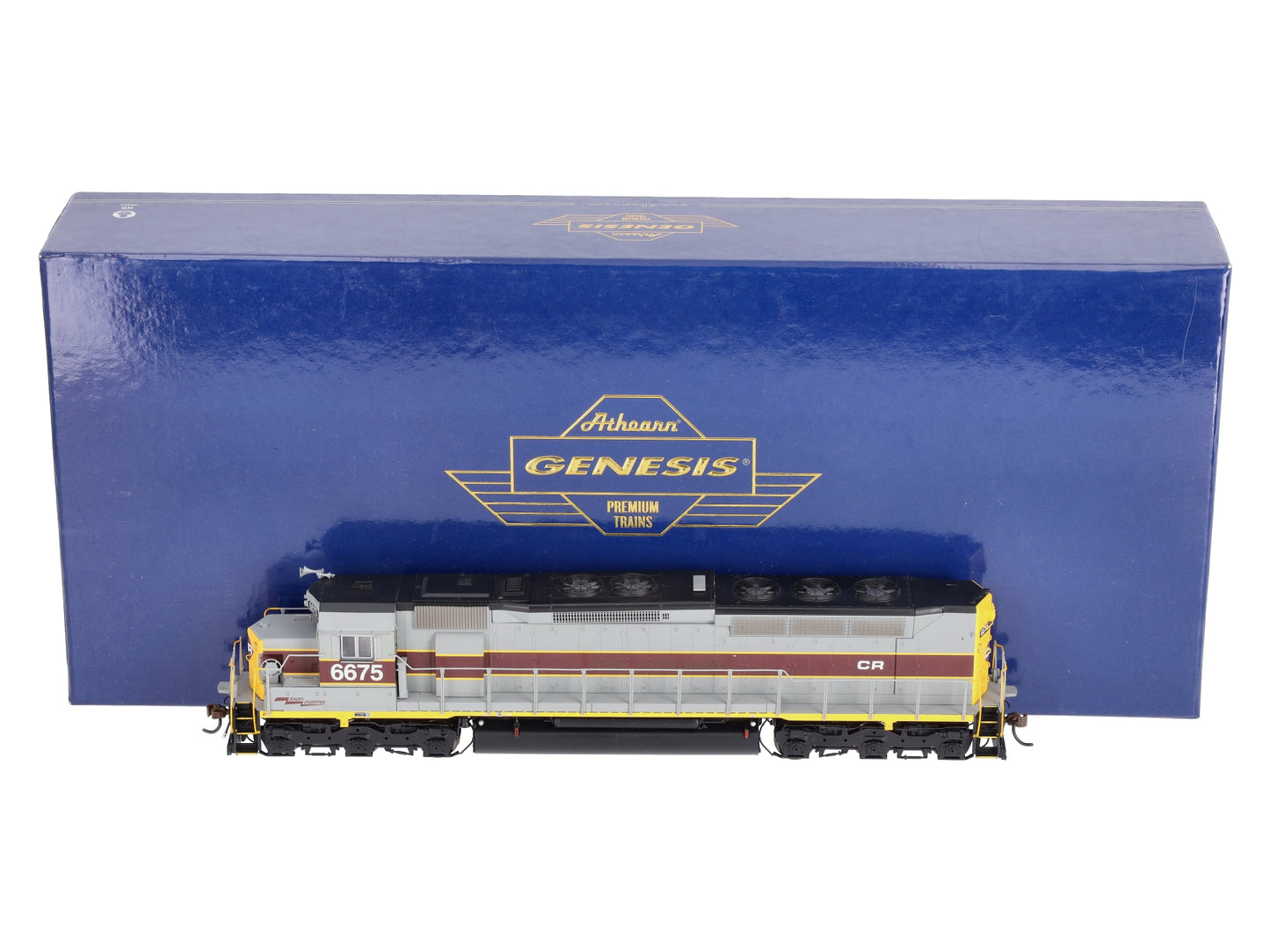 Athearn G63683 HO Conrail SDP45 Diesel Locomotive #6675 with DCC and Sound