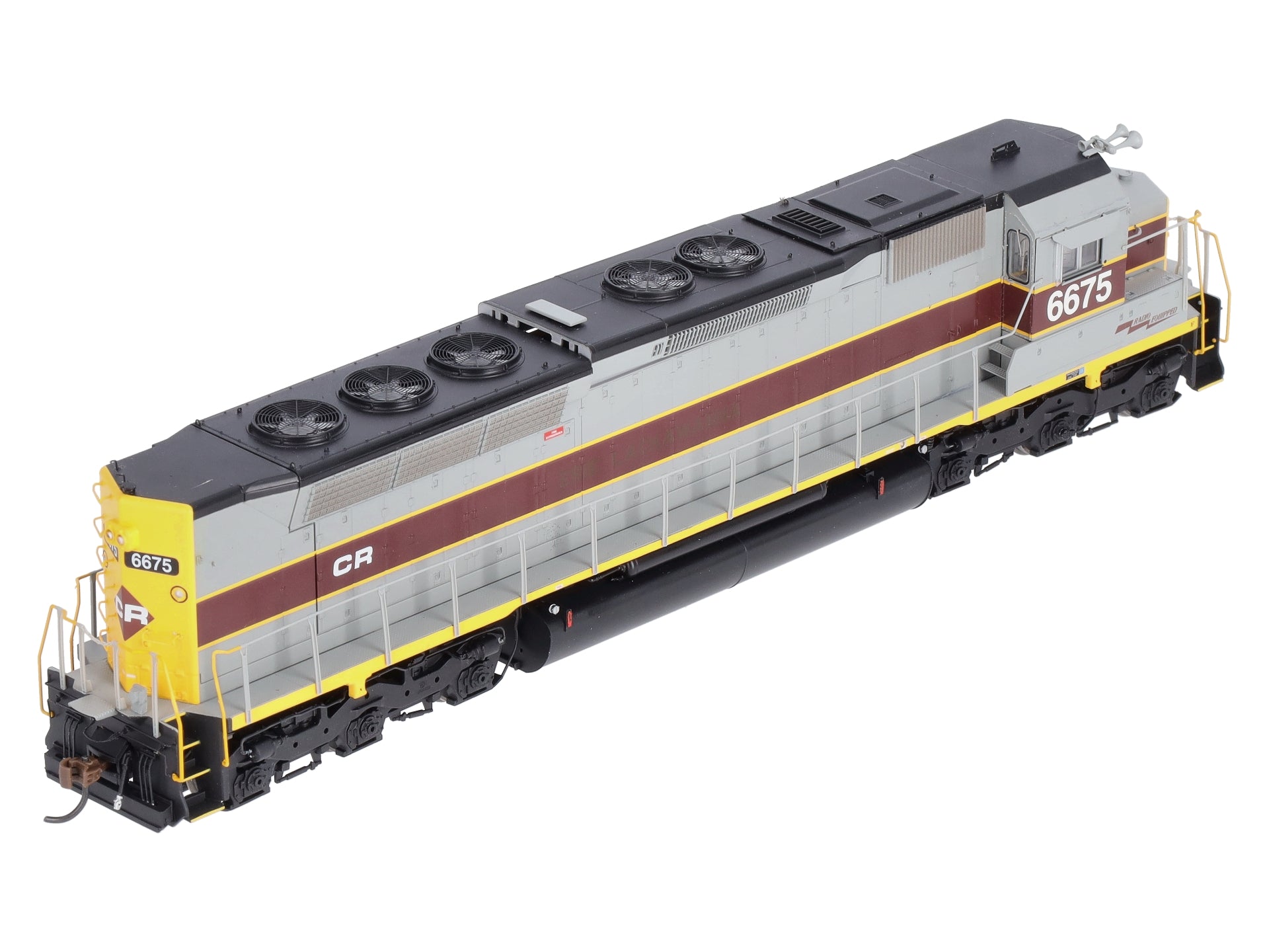 Athearn G63683 HO Conrail SDP45 Diesel Locomotive #6675 with DCC and Sound
