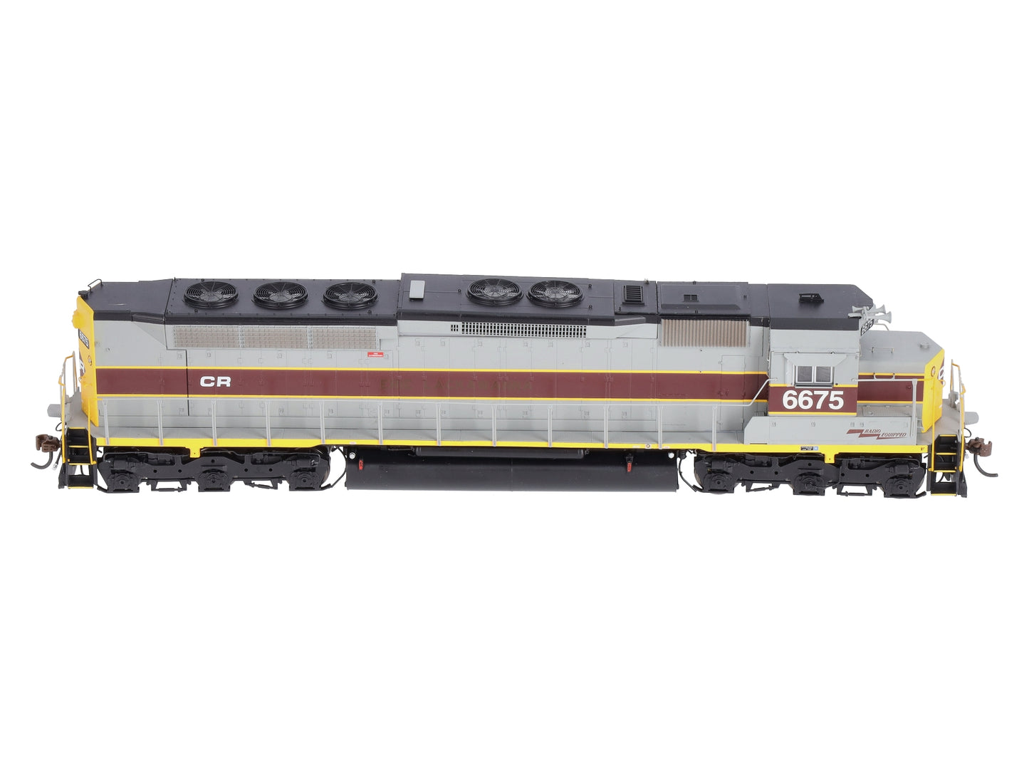 Athearn G63683 HO Conrail SDP45 Diesel Locomotive #6675 with DCC and Sound