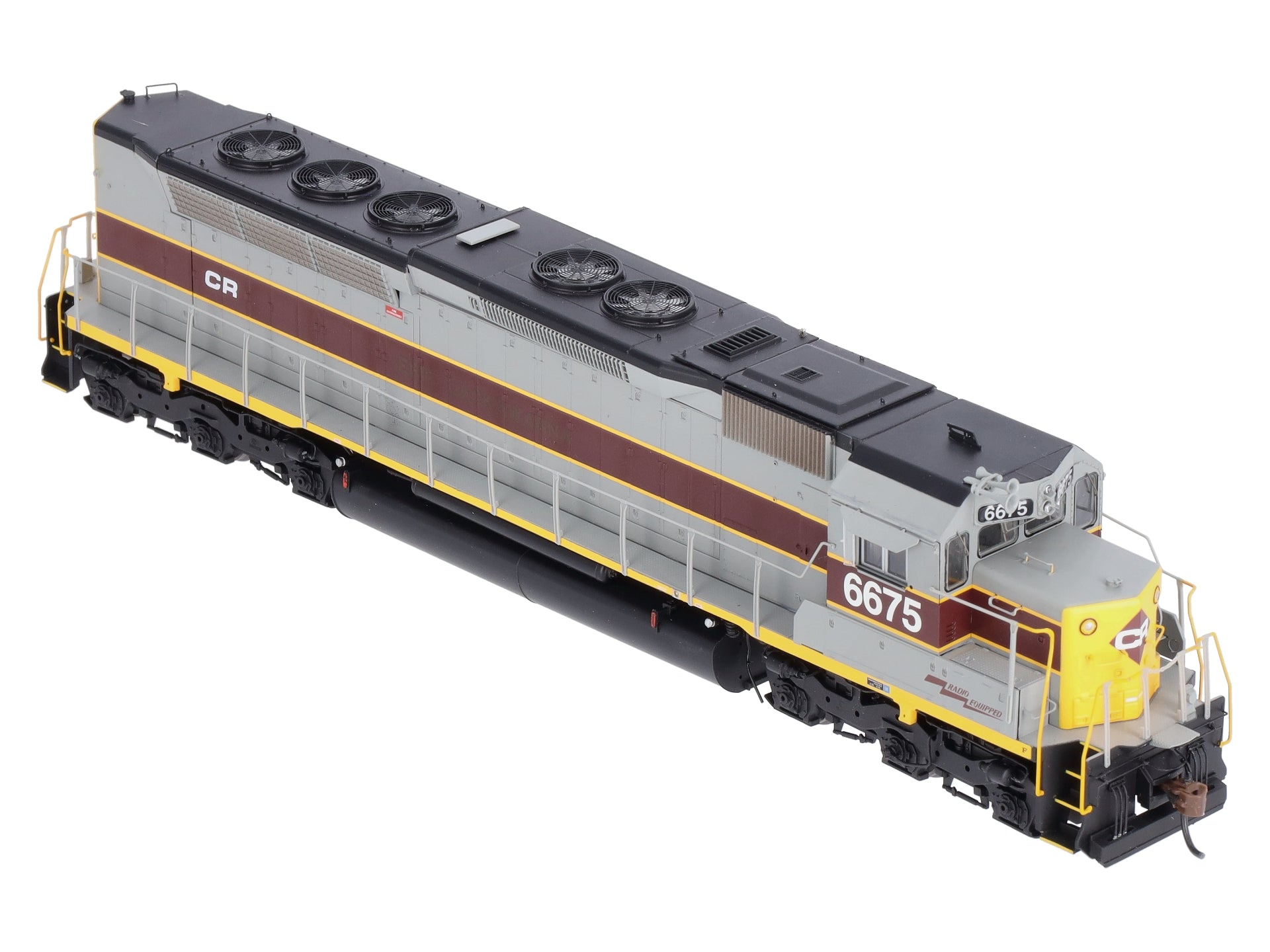 Athearn G63683 HO Conrail SDP45 Diesel Locomotive #6675 with DCC and Sound