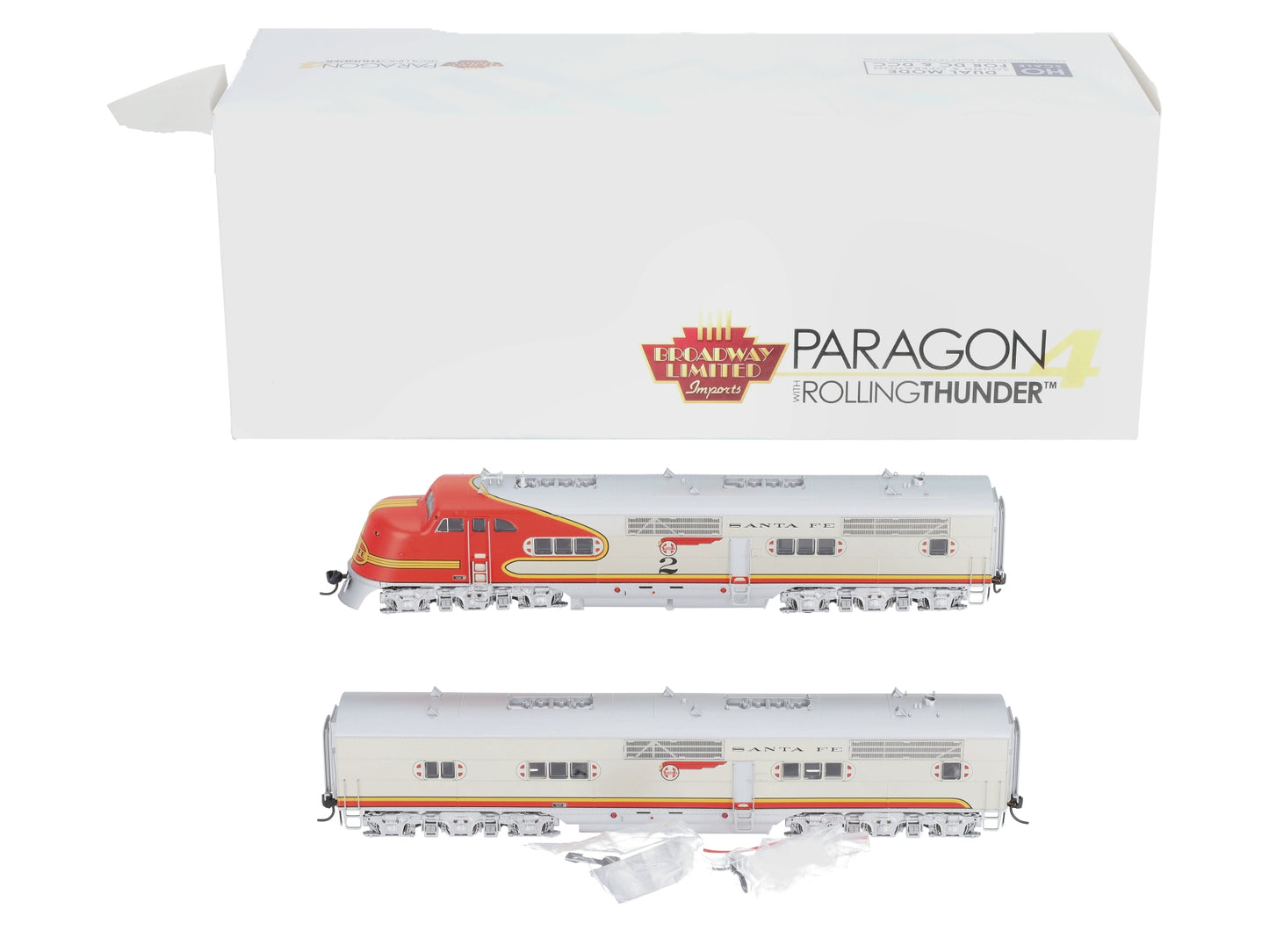 Broadway Limited 6890 HO ATSF E1 A/B Diesel Locomotive Sound/DC/DCC #2L/2A