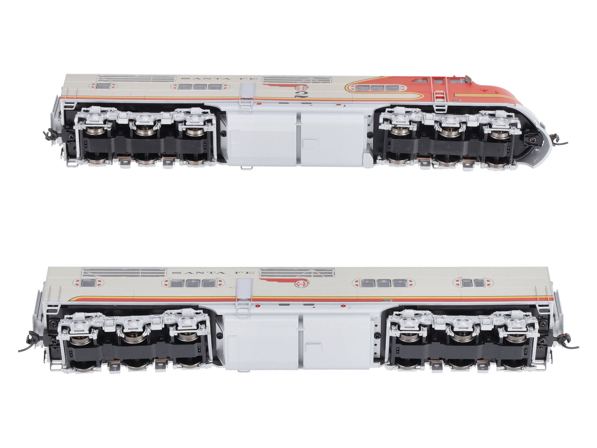 Broadway Limited 6890 HO ATSF E1 A/B Diesel Locomotive Sound/DC/DCC #2L/2A