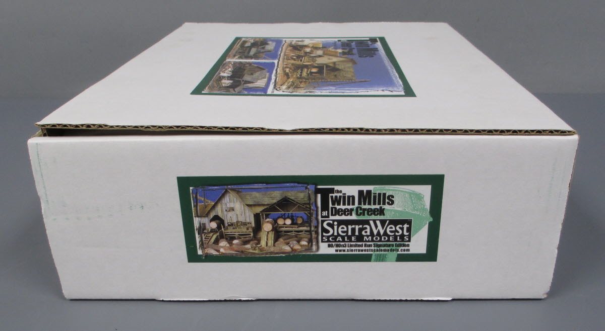 Sierra West HO Scale The Twin Mills at Deer Creek Building Kit