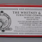 South River Model Works 270 HO The Whitney & Bent Furniture Co. Building Kit