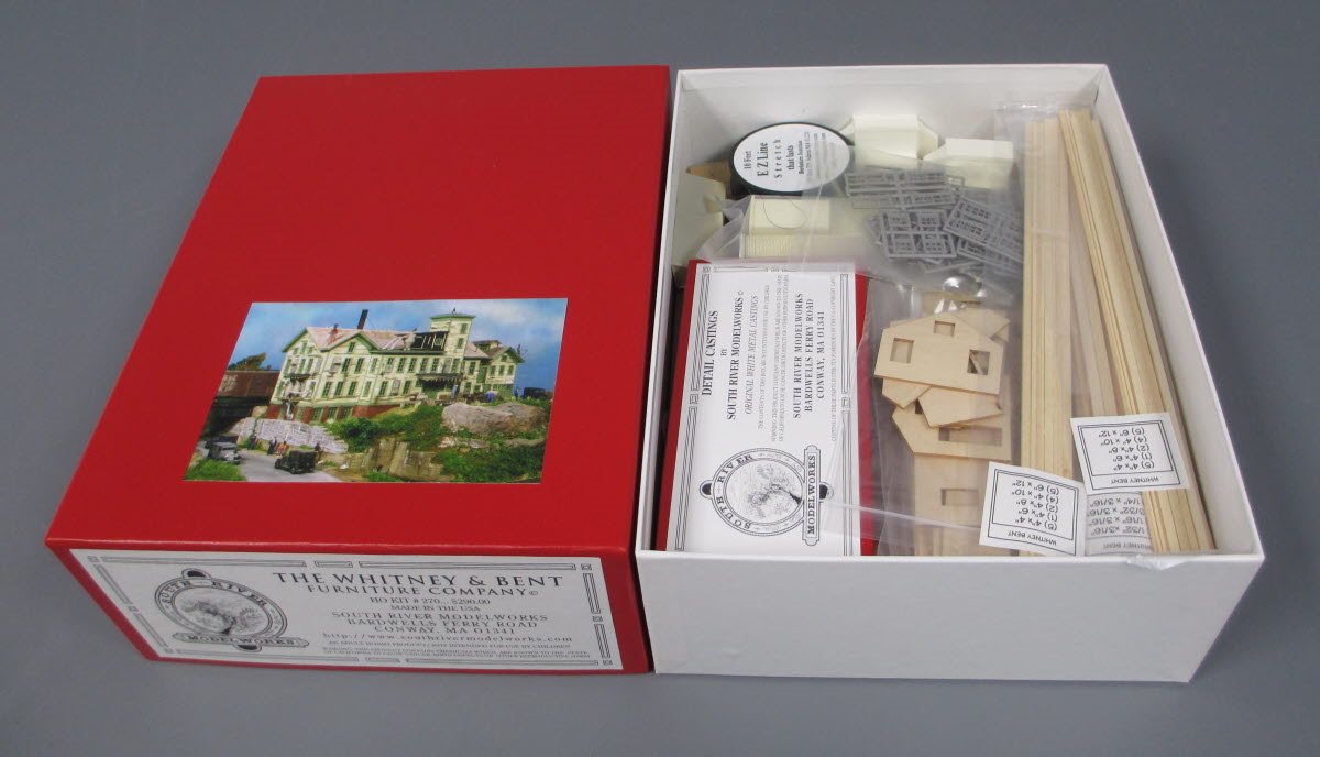 South River Model Works 270 HO The Whitney & Bent Furniture Co. Building Kit