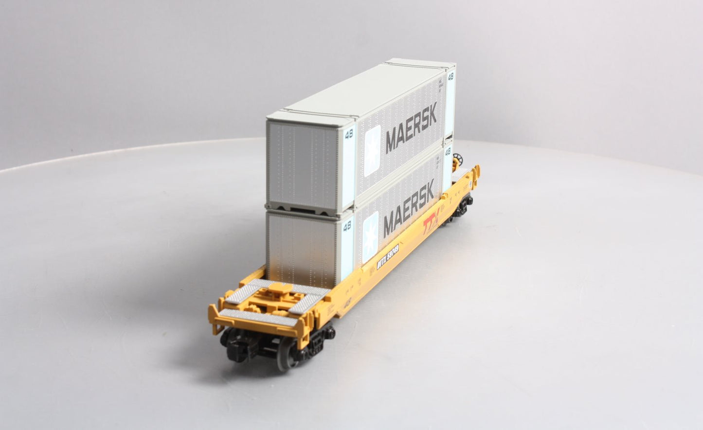 MTH 30-76599 O Gauge TTX Husky Stack Car #59749