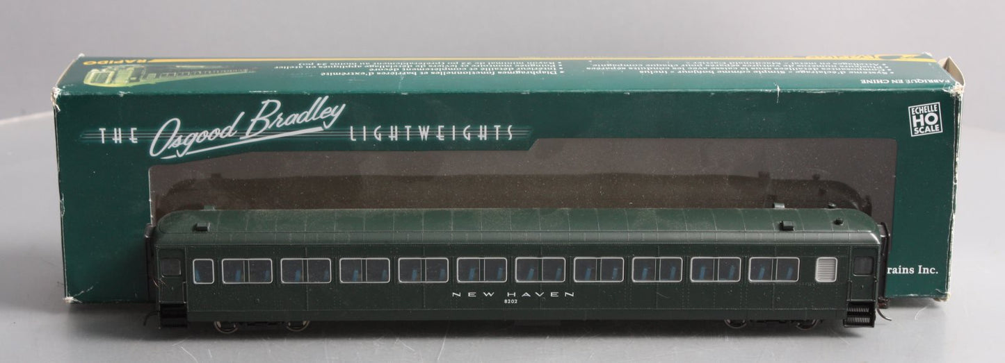 Rapido Trains 109115 HO New Haven 10-Window Coach, Full Skirt #8202