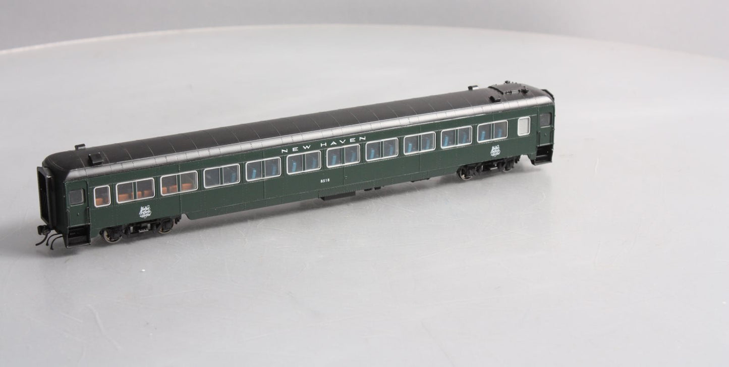 Rapido Trains 109101 HO Scale New Haven 10-Window Smoker Coach #8518